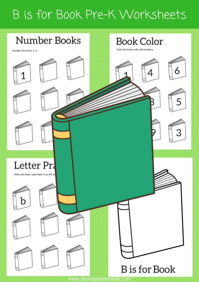 Letter B Worksheets For Preschool Kids  A Great Way To Teach The