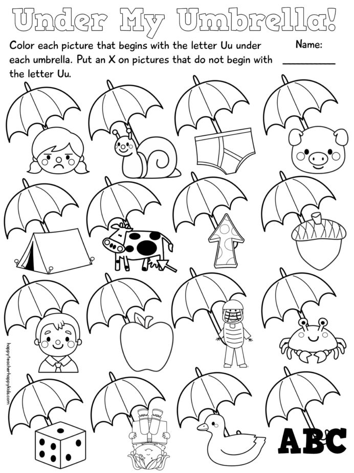 Letter Kindergarten Fun Jolly Phonics Activities Worksheets Grade
