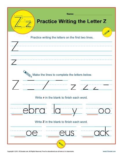 Letter Z