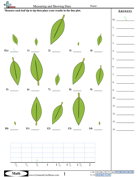 Measurement Worksheets
