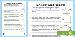 Word Problems: Perimeter