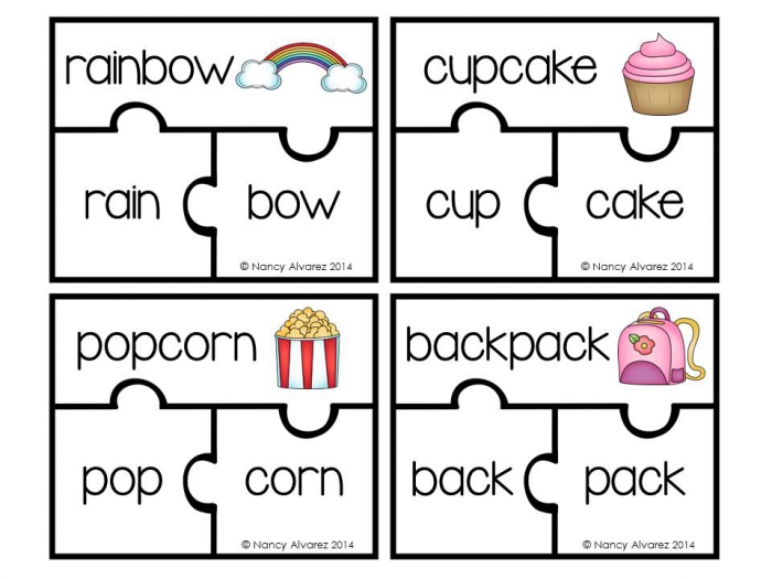 Compound Word Puzzles Worksheets 99Worksheets
