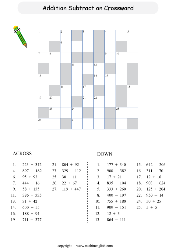 Printable Primary Math Worksheet For Math Grades  To  Based On