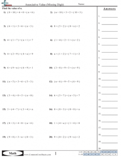 Properties Of Multiplication: Associative