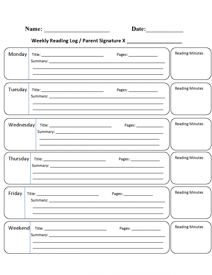 Reading Logs