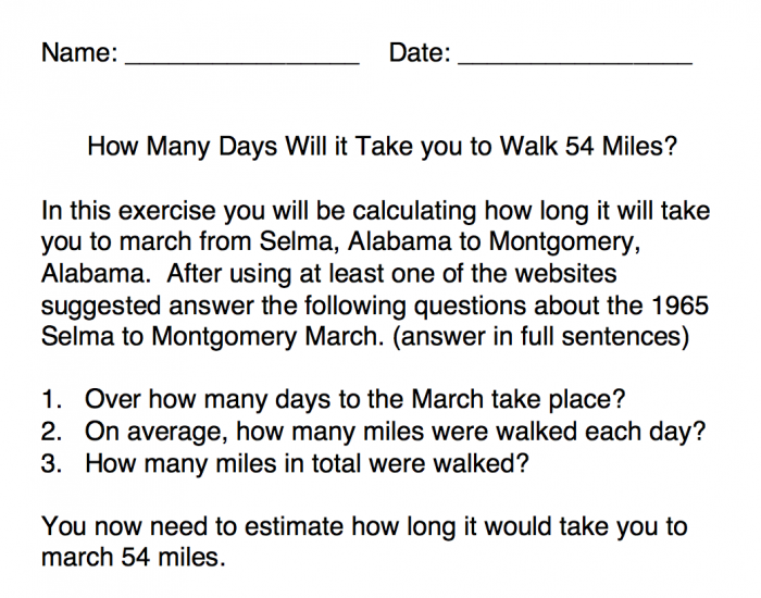 Selma To Montgomery