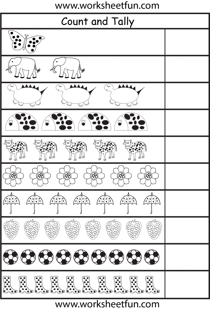 Tally Marks: Keep The Count! Worksheets | 99Worksheets