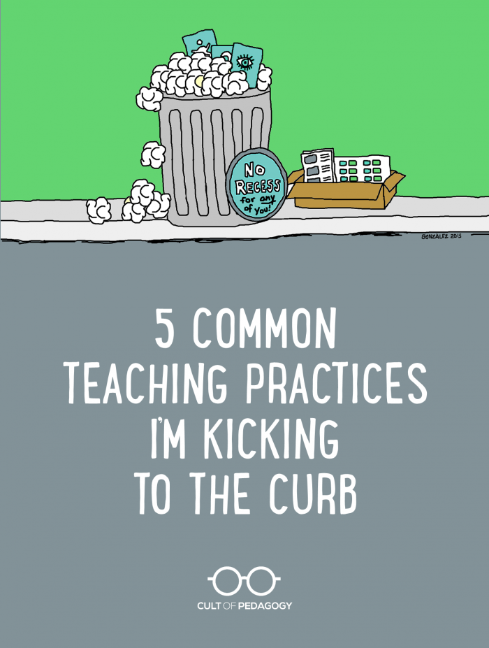 Teaching Practices Im Kicking To The Curb