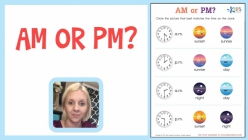 Telling Time With AM And PM Check-In