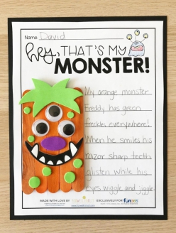 Descriptive Language: Make A Monster!