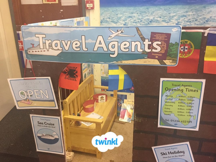 Twinkl Travel Agents Display What A Fantastic Display And