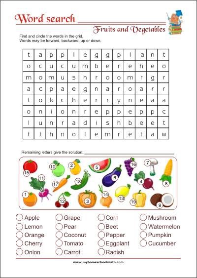 fruit word scramble worksheets 99worksheets