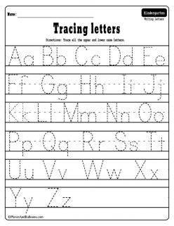 Trace The Letter I