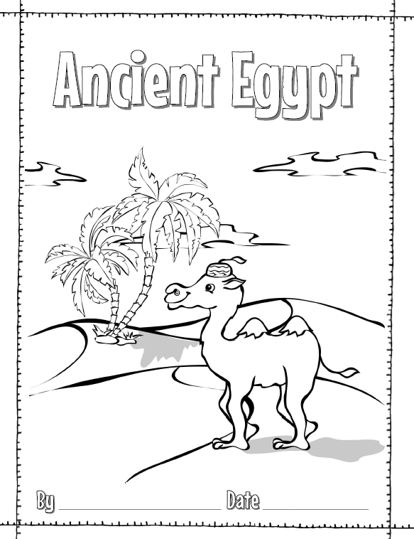 Ancient Egypt Coloring Page This Worksheet Is Part Of A Free