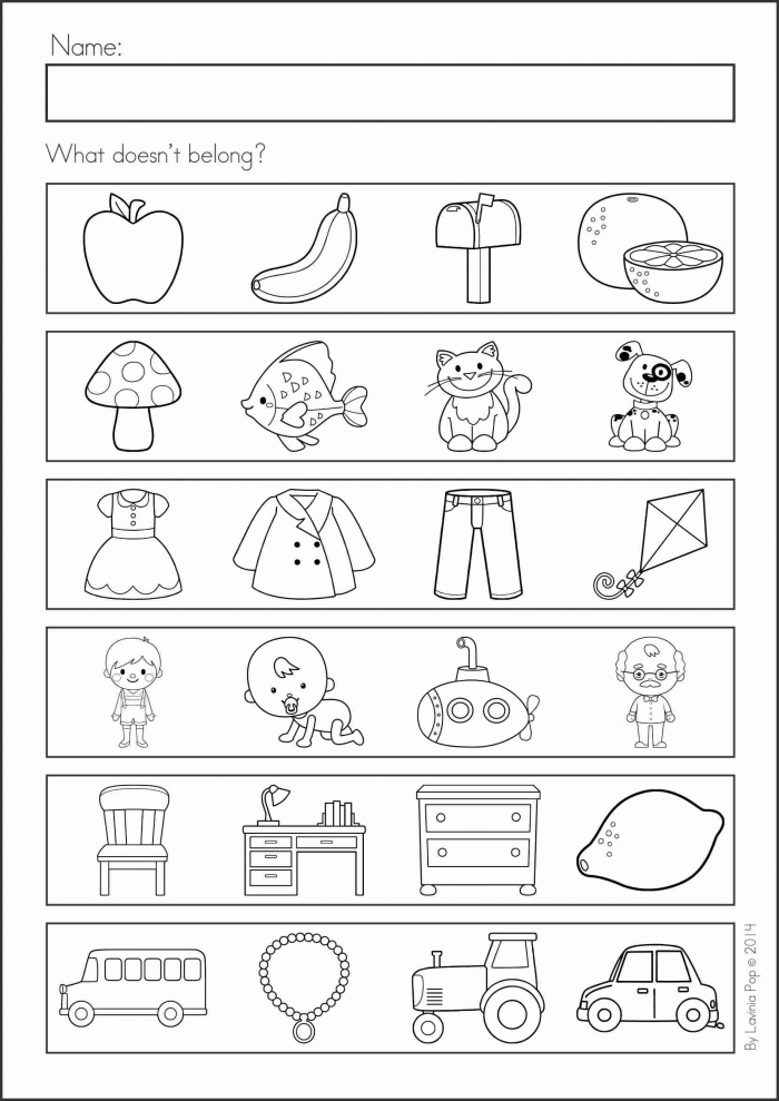 Back To School Math   Literacy Worksheets And Activities No Prep