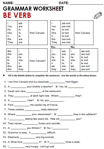 get-into-grammar-the-verb-to-be-worksheets-99worksheets