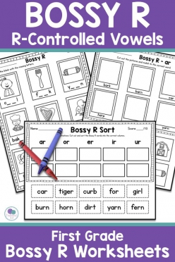 Word Sort: Multisyllabic Words With R-Controlled Vowels