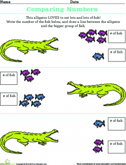 Comparing Quantity And Size