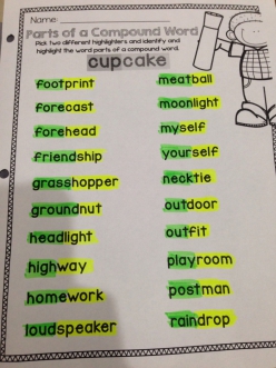 Reading Compound Words