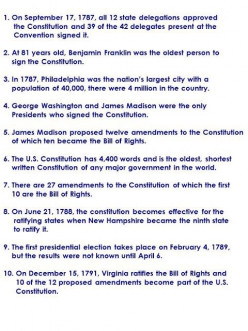 Ten Amendments For Kids