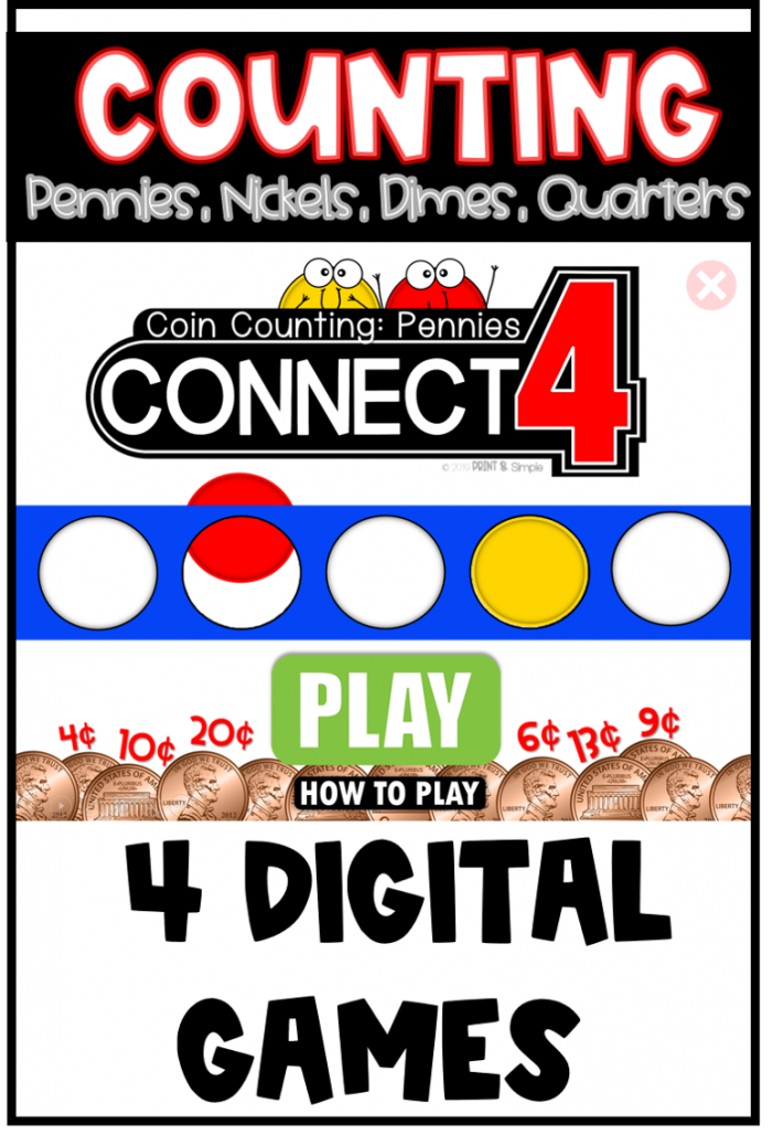 Counting Like Coins Money Math Game