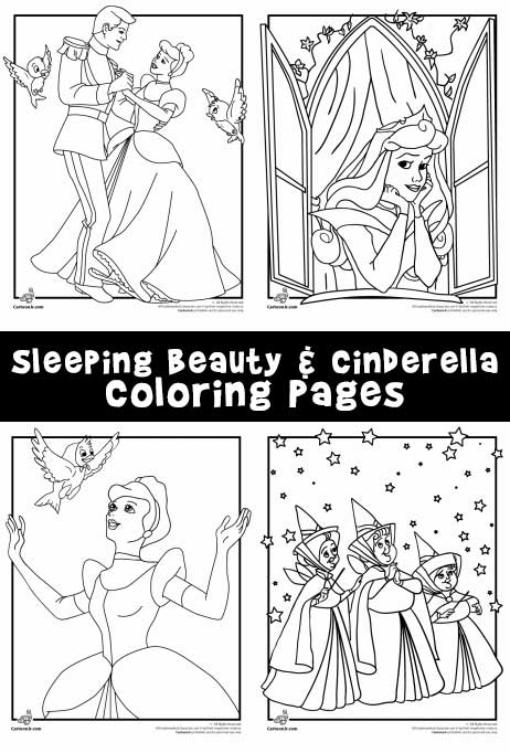Disney Princesses Coloring Pages