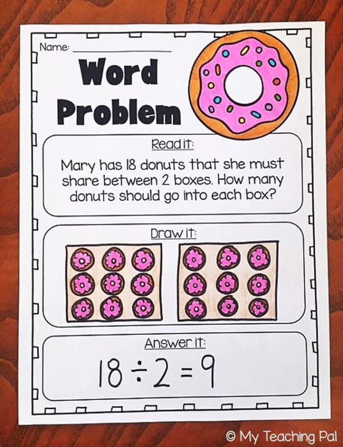 Division And Multiplication Word Problem Worksheets