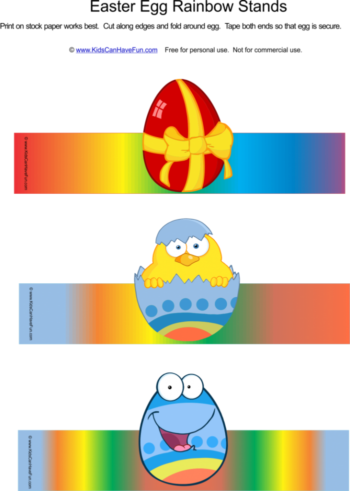 Easter Egg Decorating Stencils And Egg Holder Stands Met