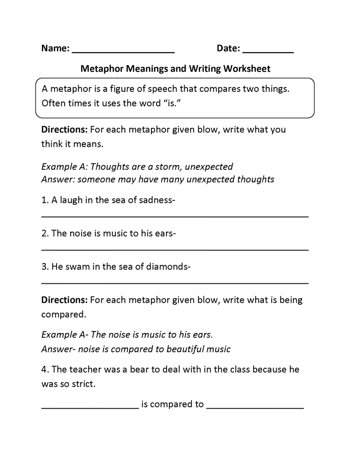 what-is-a-metaphor-worksheets-99worksheets