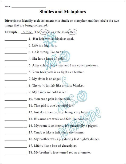 metaphors-and-similes-worksheets-99worksheets