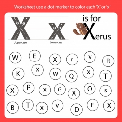 Find The Letters: “X”