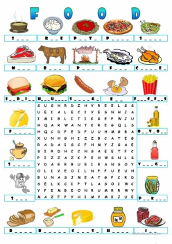 Food Word Search
