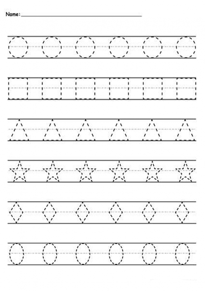 Free And Easy To Print Tracing Lines Worksheets