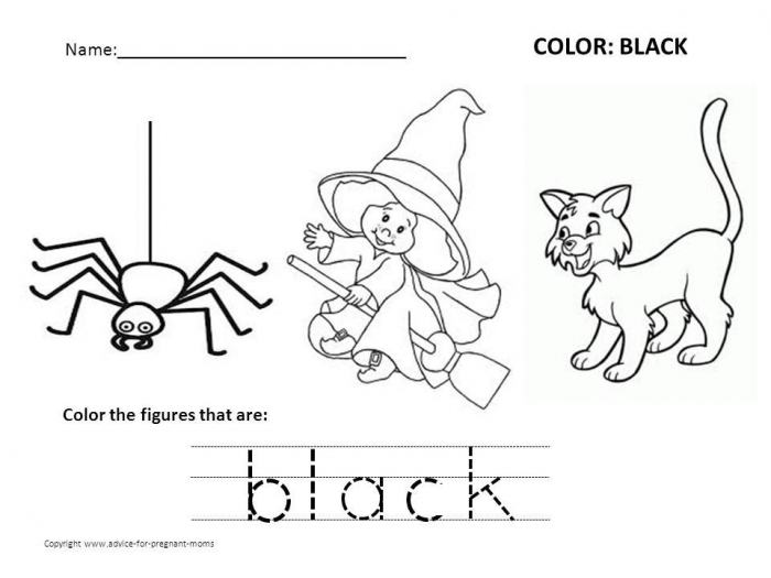 Free Preschool Worksheets For Learning Colors