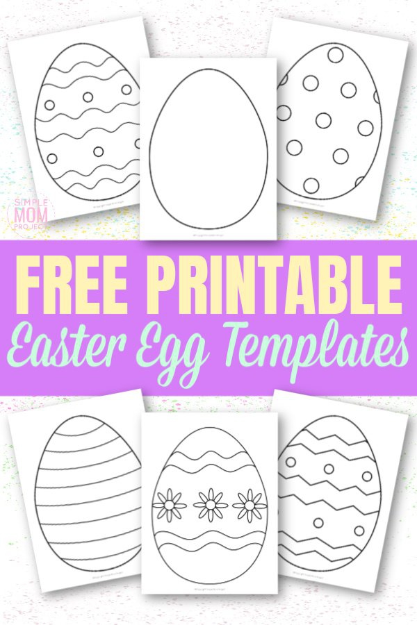 Free Printable Easter Egg Templates And Coloring Sheets