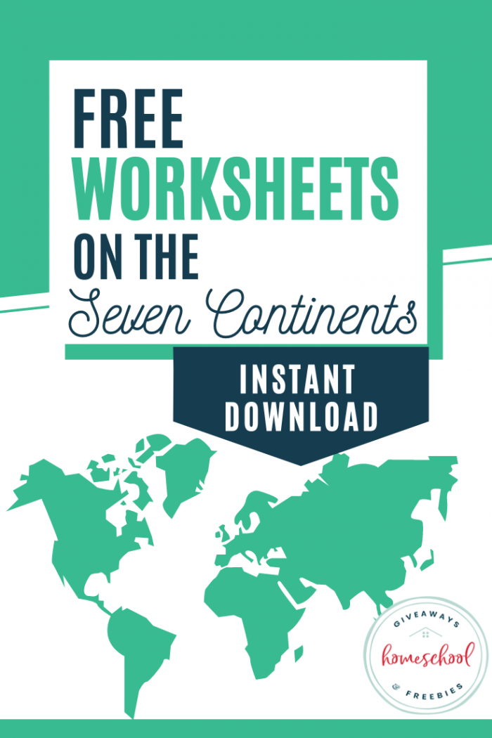 Free Worksheets On The Seven Continents