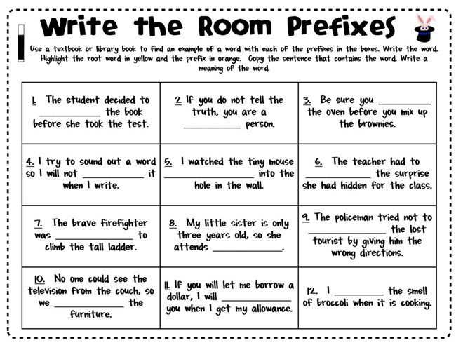 Freebie Magical Prefixes Write The Room