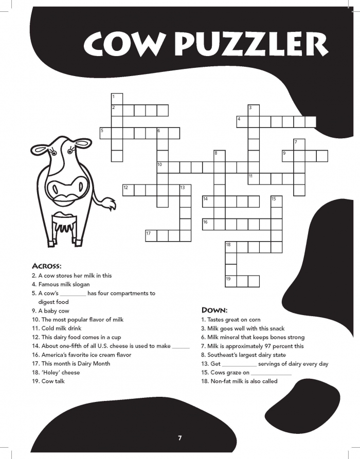 Have Your Kiddos Test Their Dairy Knowledge With This Cow