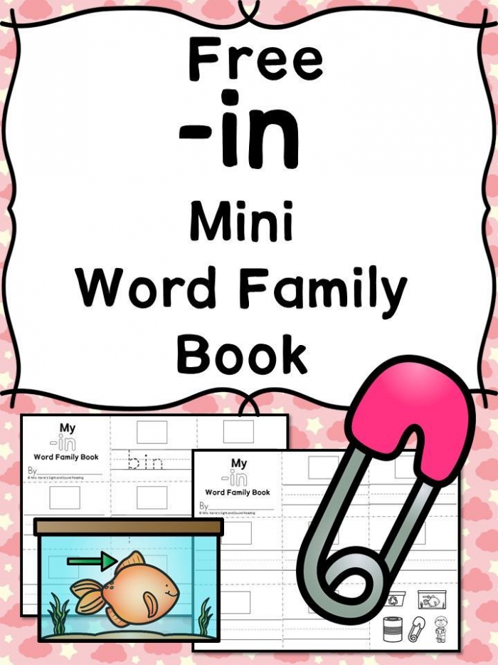 In Cvc Word Family Worksheets