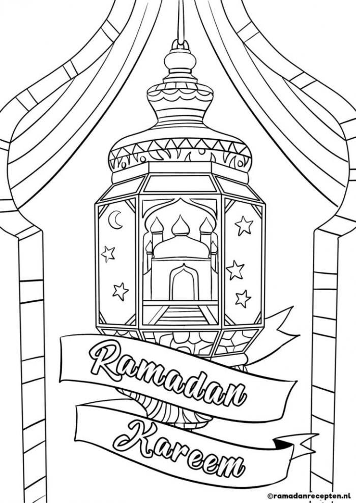 Lets Coloring Top Ramadan Eid For Toddlers Islamic Worksheets