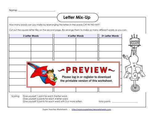 Letter Mix