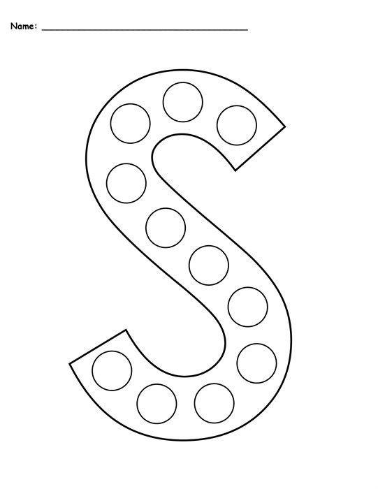 Letter S Do