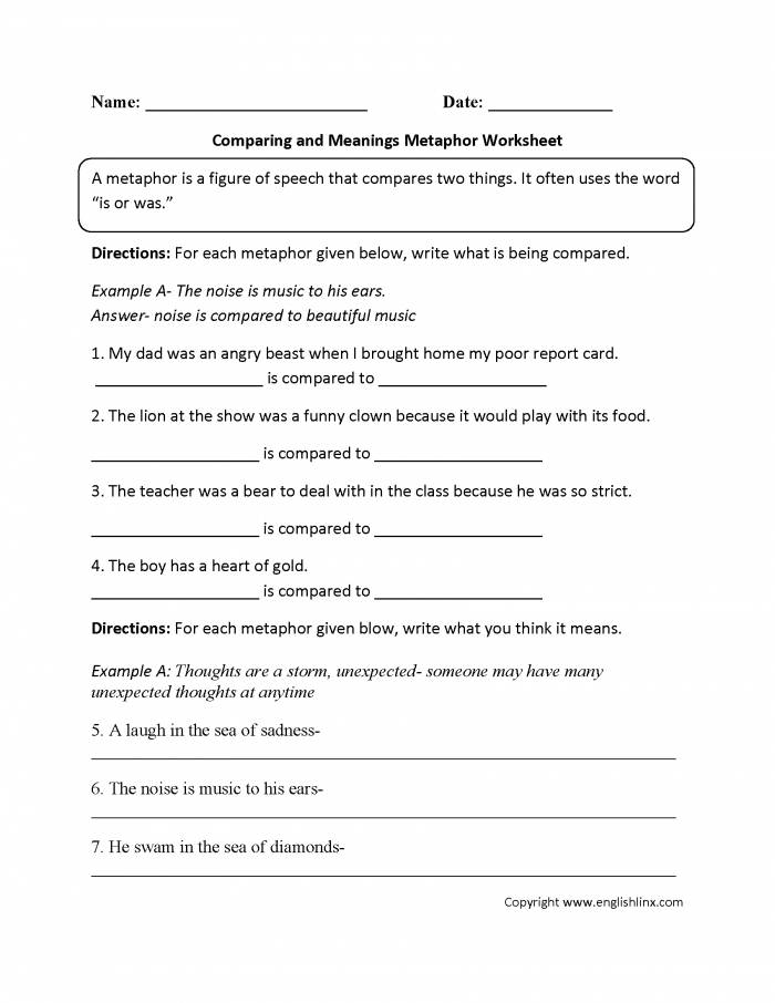 what-is-a-metaphor-worksheets-99worksheets
