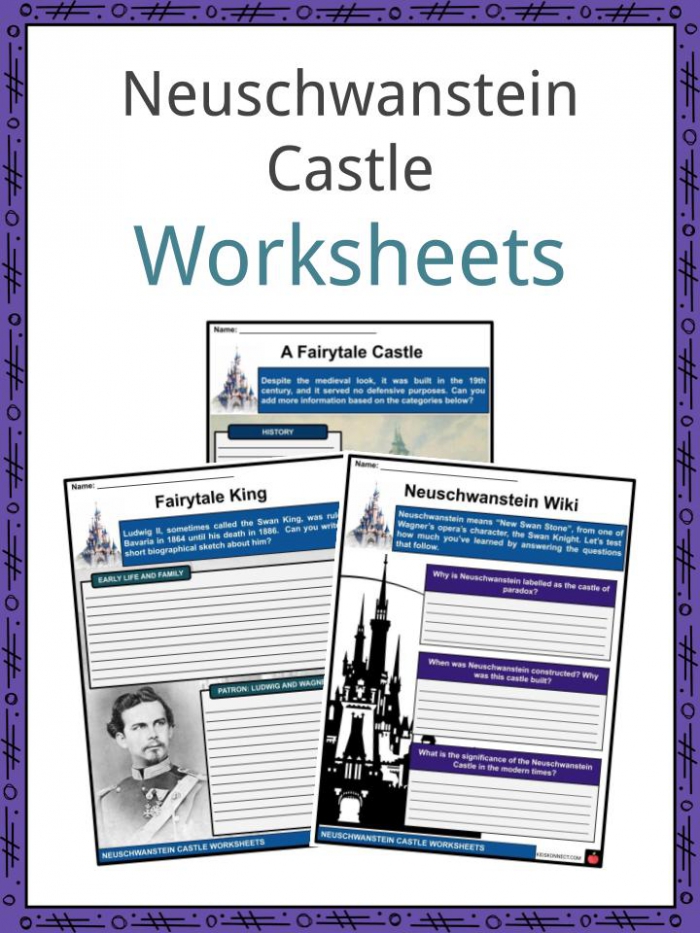 Neuschwanstein Castle Facts  Worksheets   Location For Kids