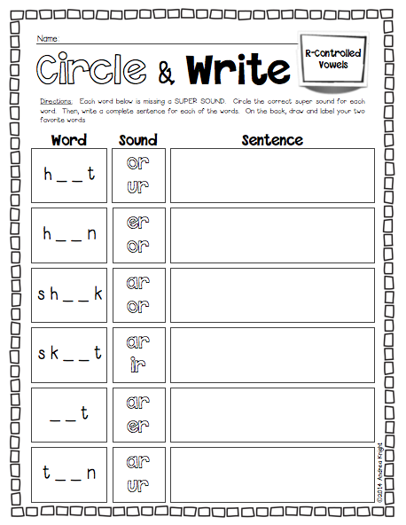 Digraph Sound Review #2 Worksheets | 99Worksheets