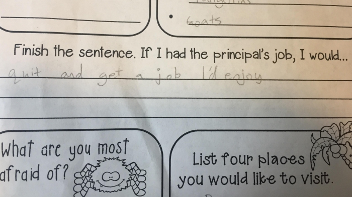 Potentially The Best Answer My Daughter Has Ever Given On A
