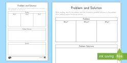 Problem And Solution Organizer