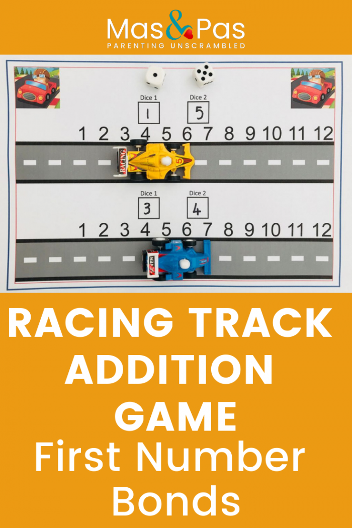 Race Car Addition Game