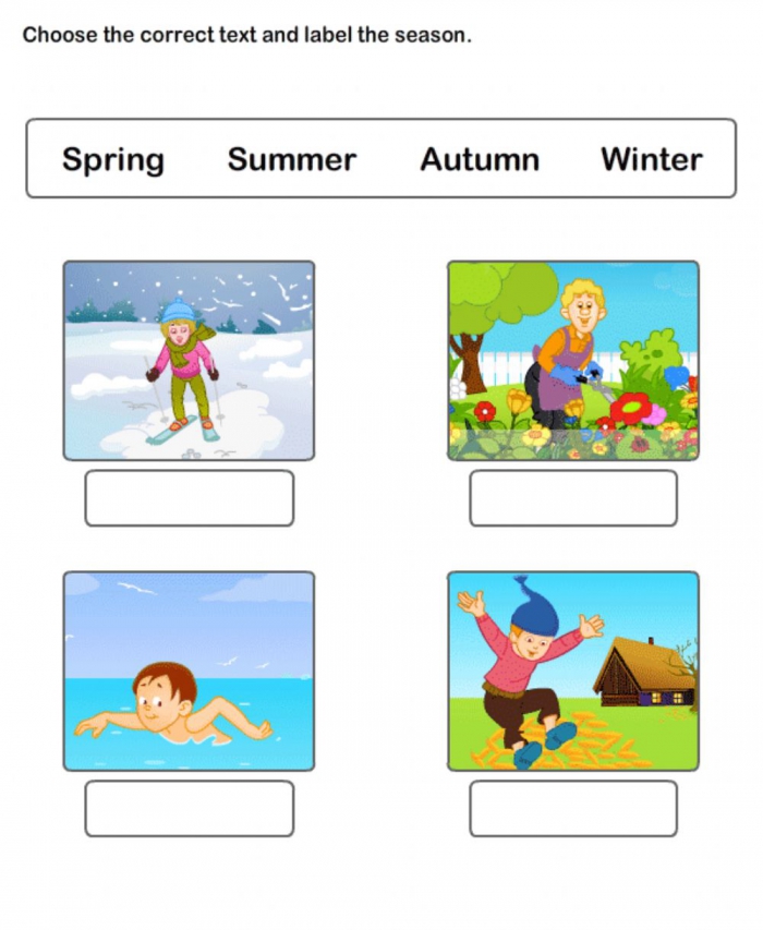Seasons In English