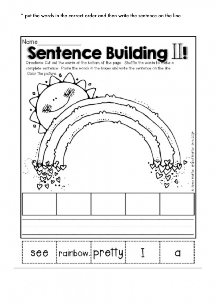 Sentence Building